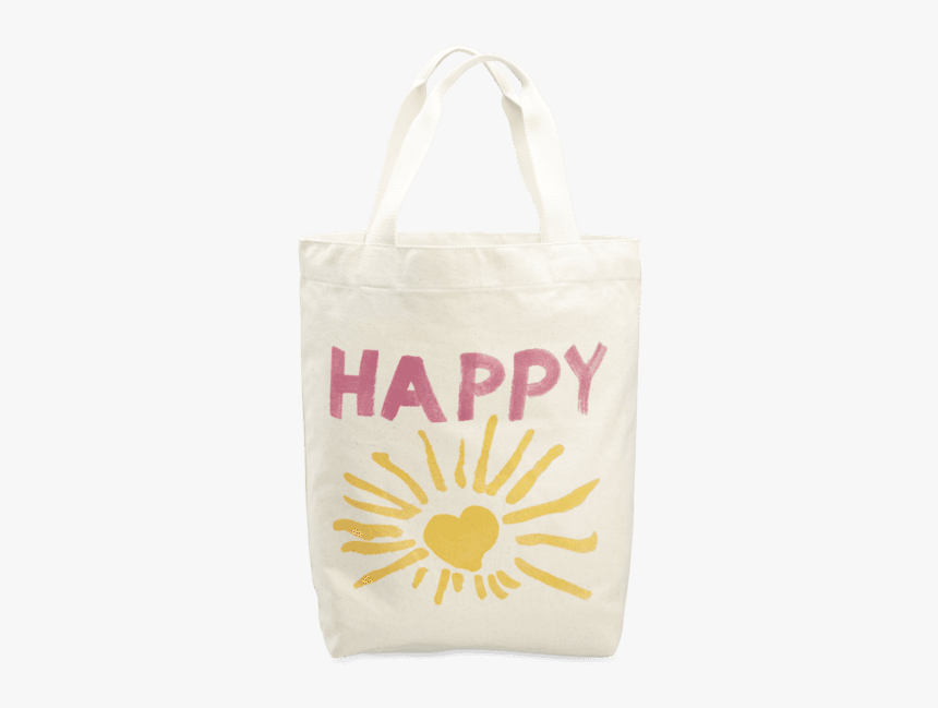 Happy Sun Simplicity Tote - Tote Bag, HD Png Download
