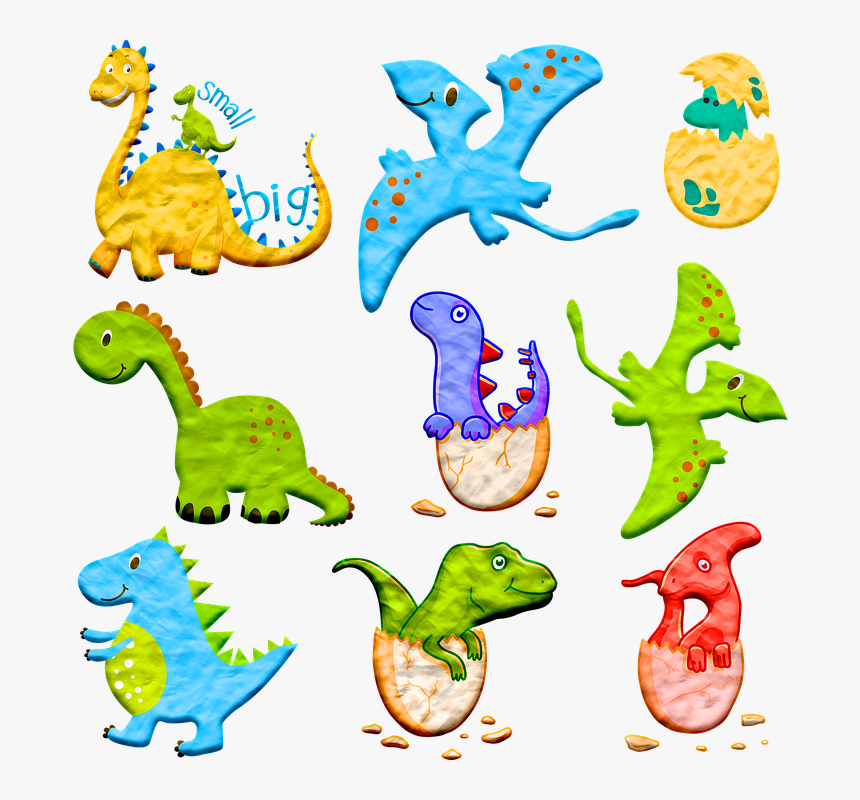 Play Doh, Dinosaurs, Dino, Baby Dinosaur, Clay, Extinct - Imagenes De Dino Bebe, HD Png Download
