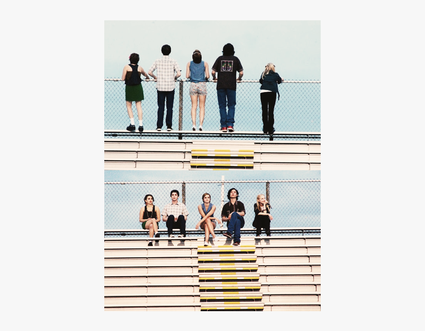 Emma Watson, Ezra Miller And Logan Lerman - Perks Of Being A Wallflower Extras, HD Png Download