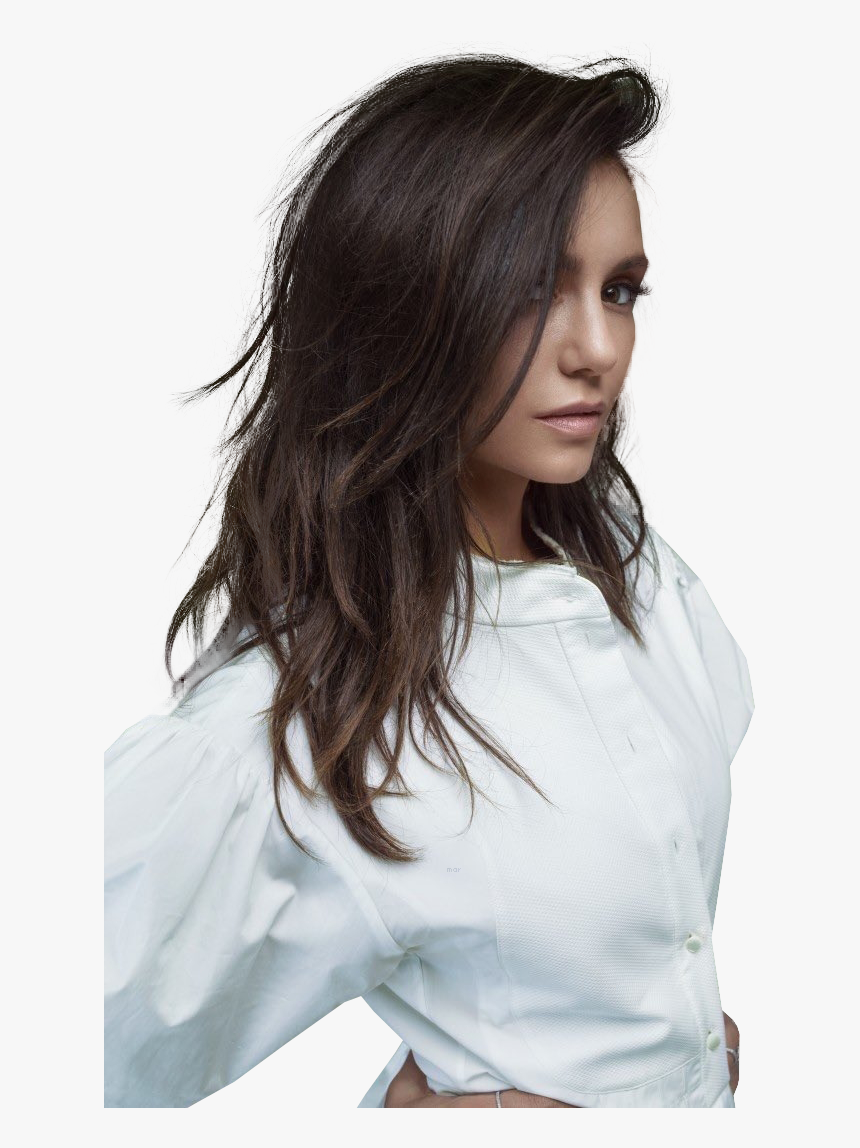 #dobrev #ninadobrev #нина Добрев - Coupe De Cheveux De Nina Dobrev, HD Png Download
