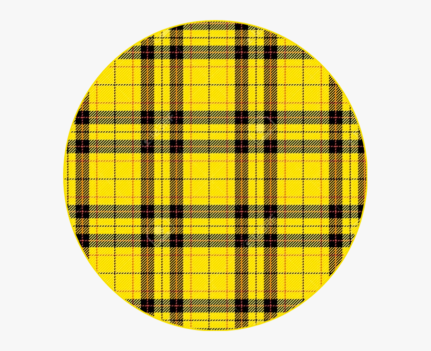 #plaid #yellowaesthetic #yellow #black #happy #sun - Tartan, HD Png Download