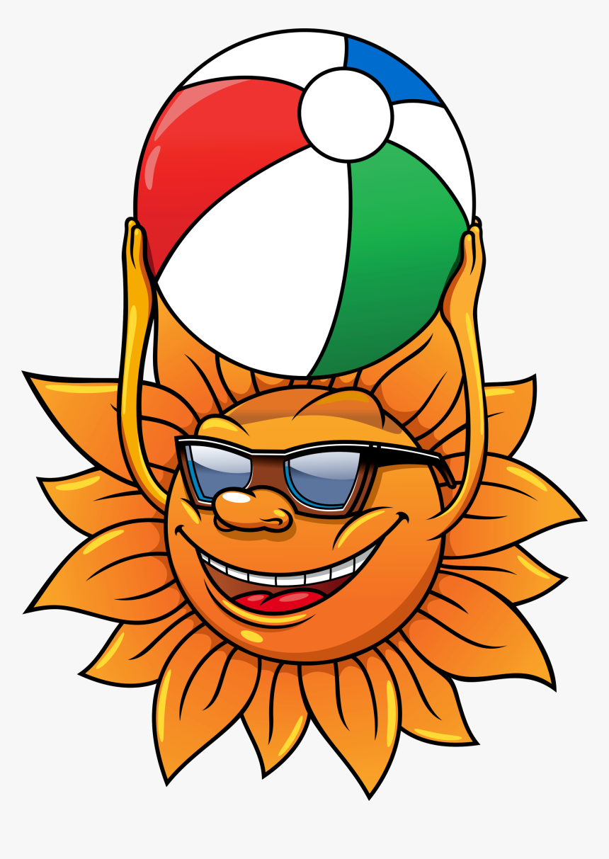 Summer Sun - Hot Happy Sun, HD Png Download