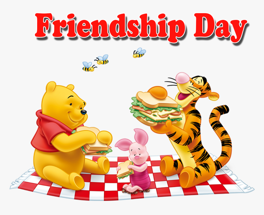 Friendship Day Png Hd Images - Winnie The Pooh Tigger And Piglet, Transparent Png