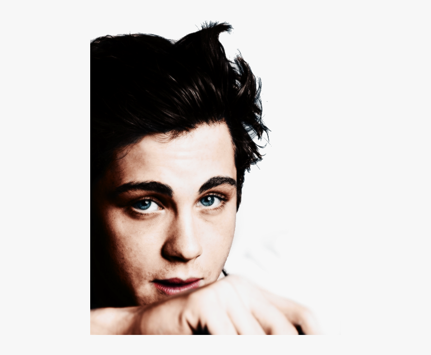 Logan Lerman Fan Art, HD Png Download
