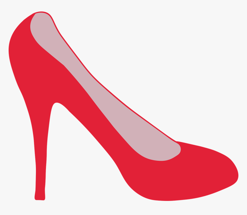 High Heels, High-heeled Shoes, Red High Heels - Sapato Vermelho Png, Transparent Png