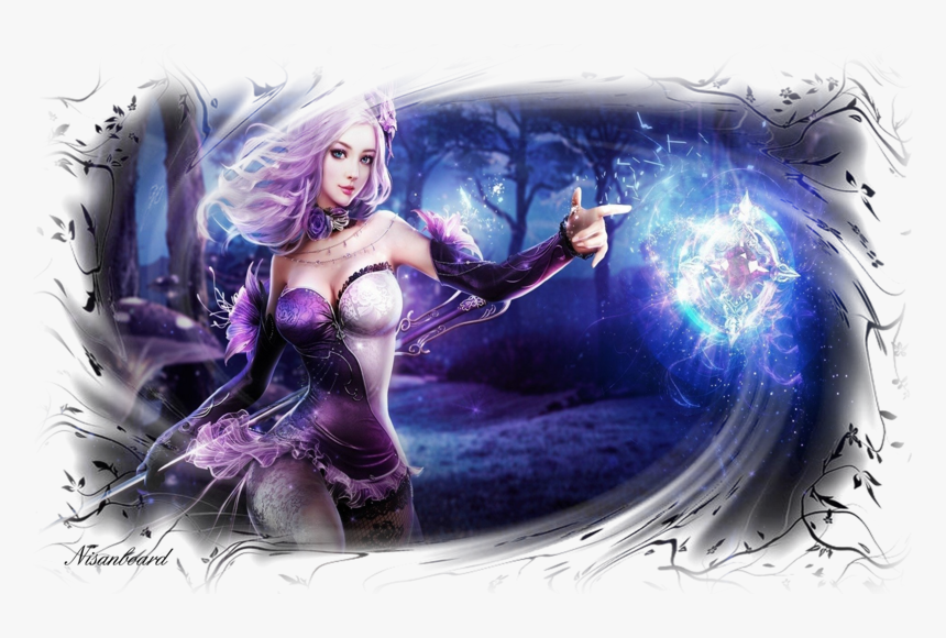 Beautiful Sorceress, HD Png Download