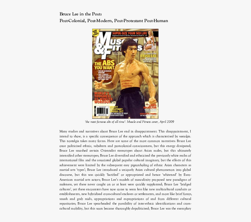 Muscle And Fitness, HD Png Download