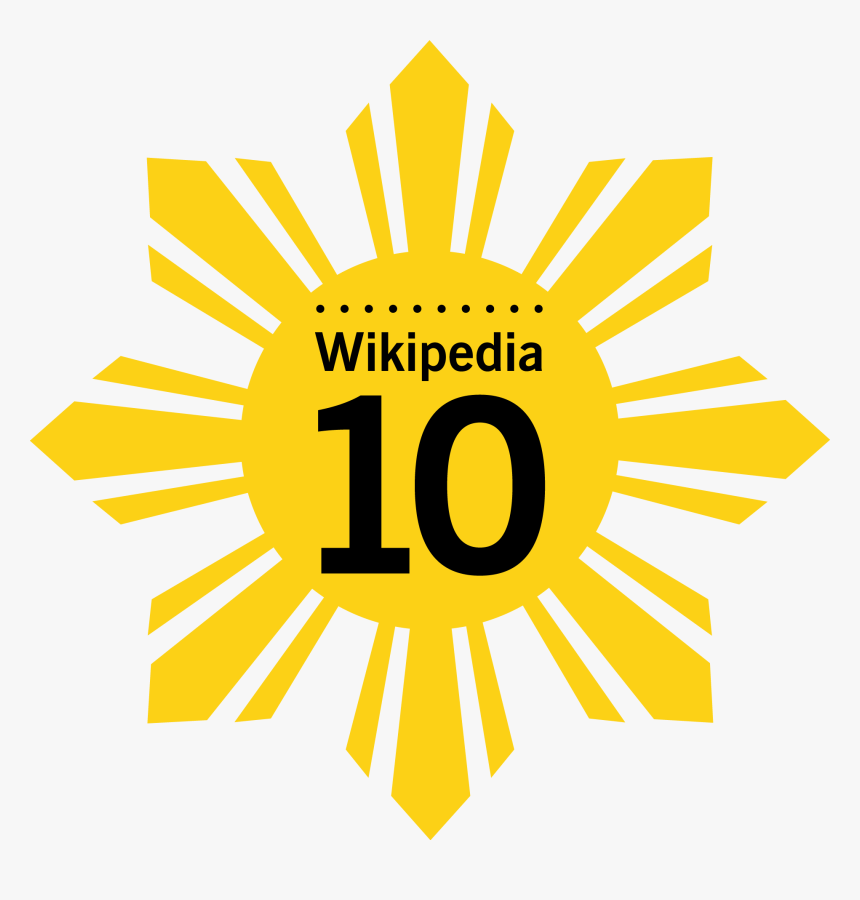 Wp 10 Philippines Sun Cmyk - Philippine Flag Sun Clipart, HD Png Download