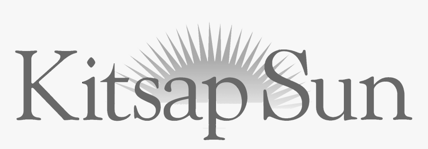 Kitsap Sun Logo Grayscale - Kitsap Sun, HD Png Download