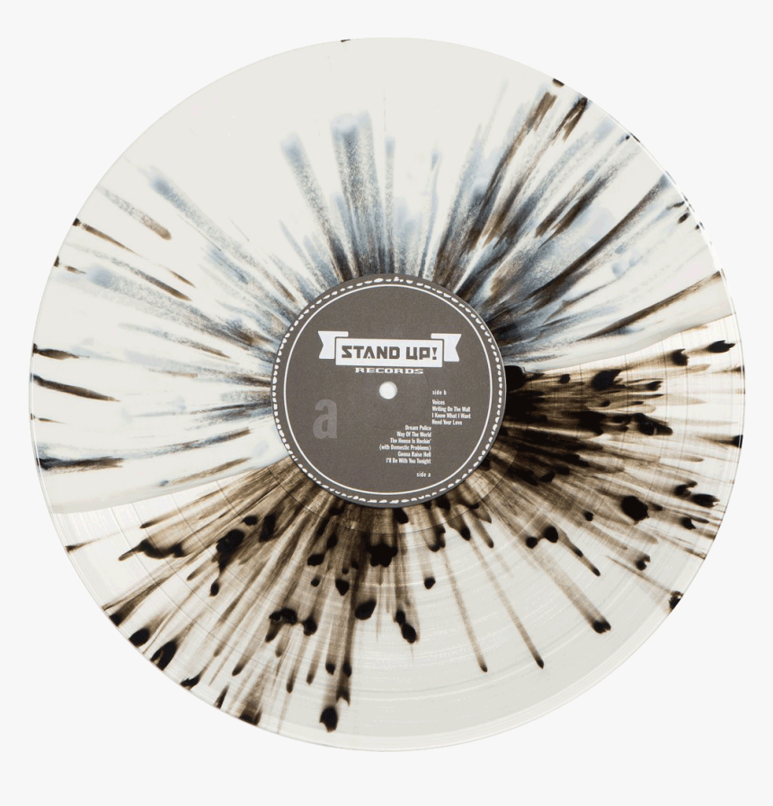 Death Of The Party - Transparent Black Splatter Vinyl, HD Png Download