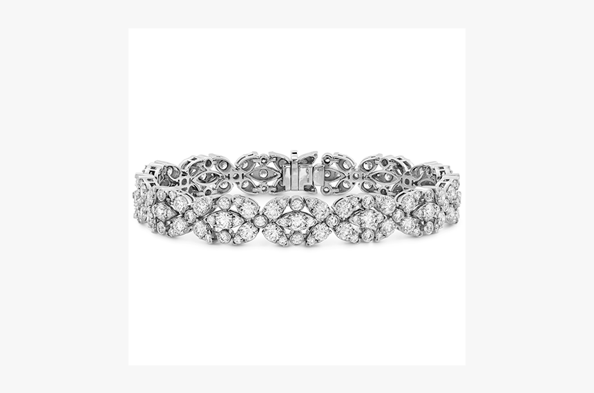 Aerial Double Row Diamond Bracelet E - Diamond, HD Png Download