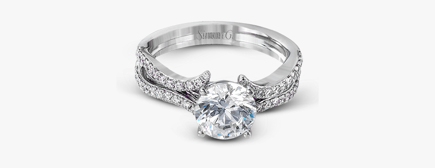 Platinum Engagement Ring - Engagement Ring, HD Png Download