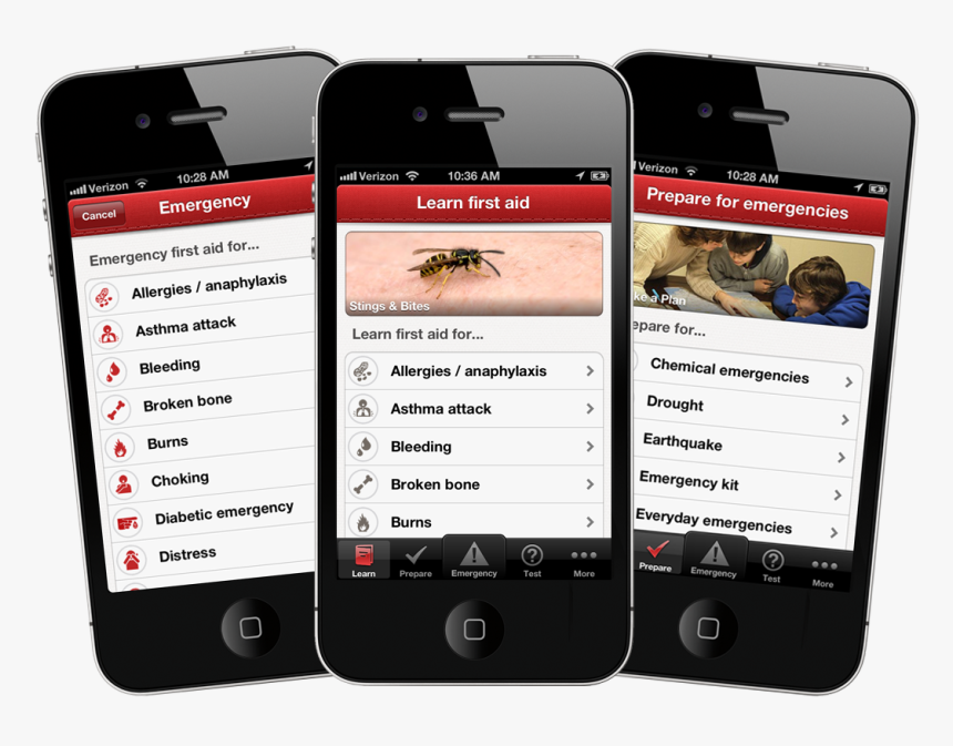 American Red Cross App, HD Png Download