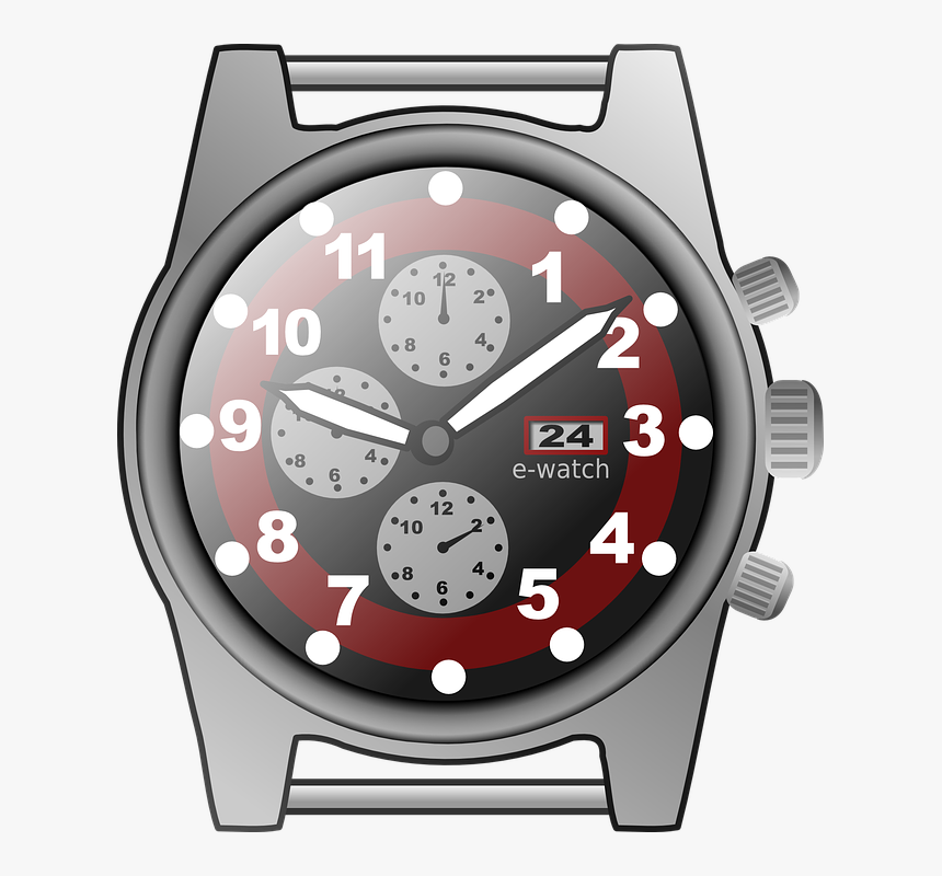 Transparent Stop Watch Png - Chronograph Clipart, Png Download