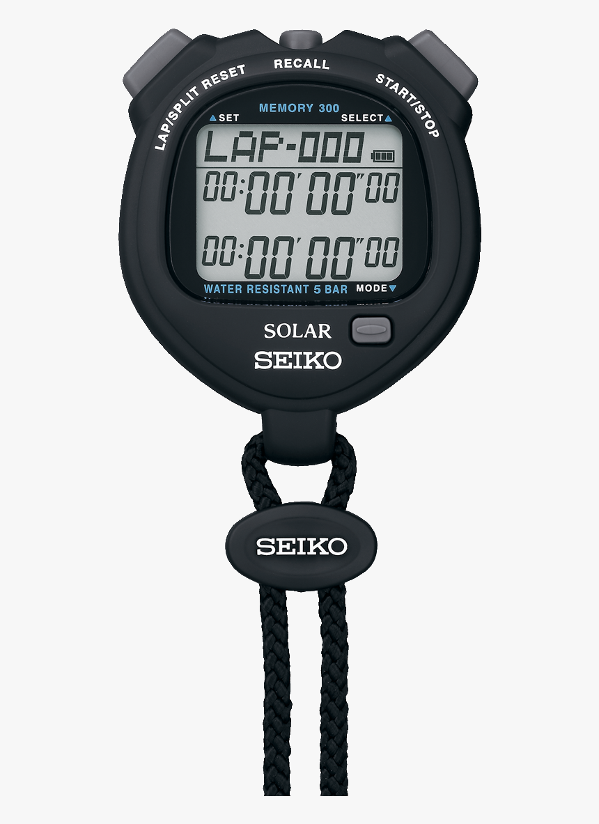 Seiko Solar Stopwatch, HD Png Download