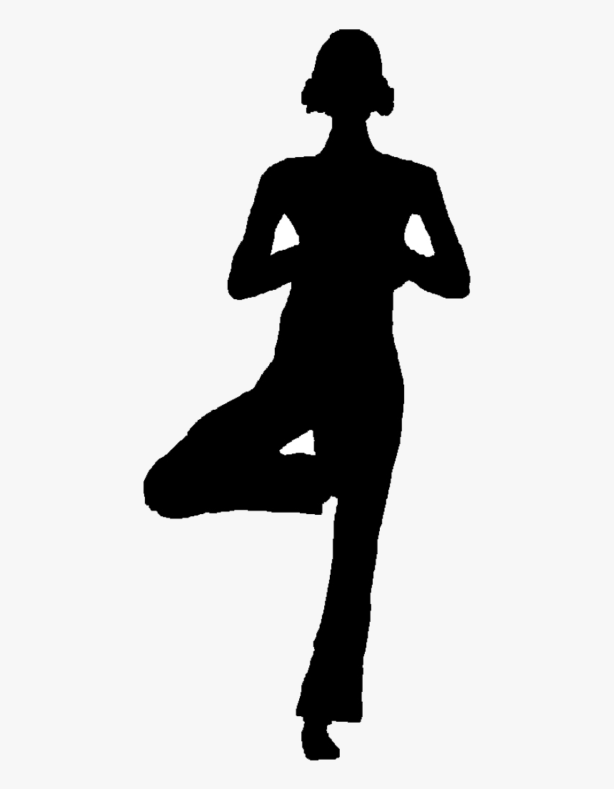 Bikram Yoga Exercise Silhouette Namaste - Bikram Yoga Png, Transparent Png