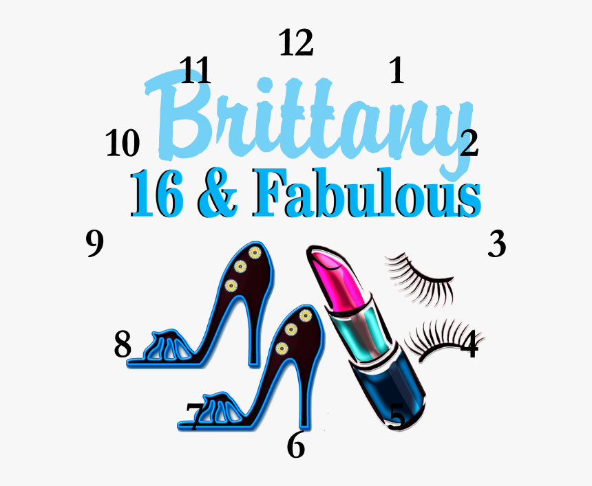 Sweet 16 Diva Wall Clock, HD Png Download