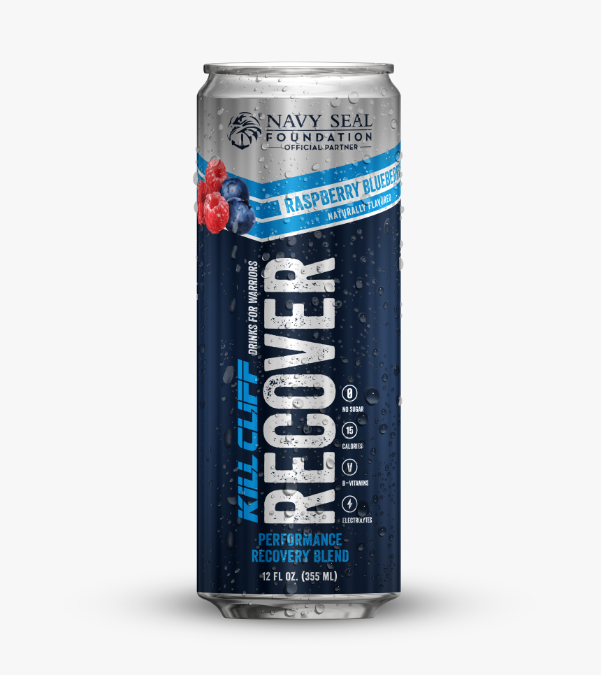 Kill Cliff Recover Raspberry Blueberry - Caffeinated Drink, HD Png Download