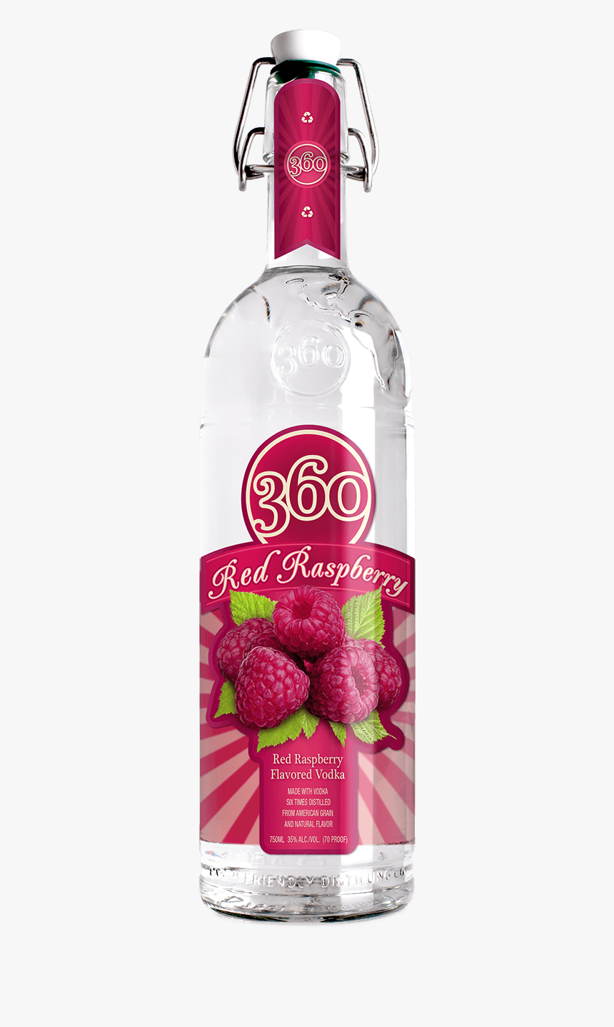 360 Huckleberry Vodka, HD Png Download