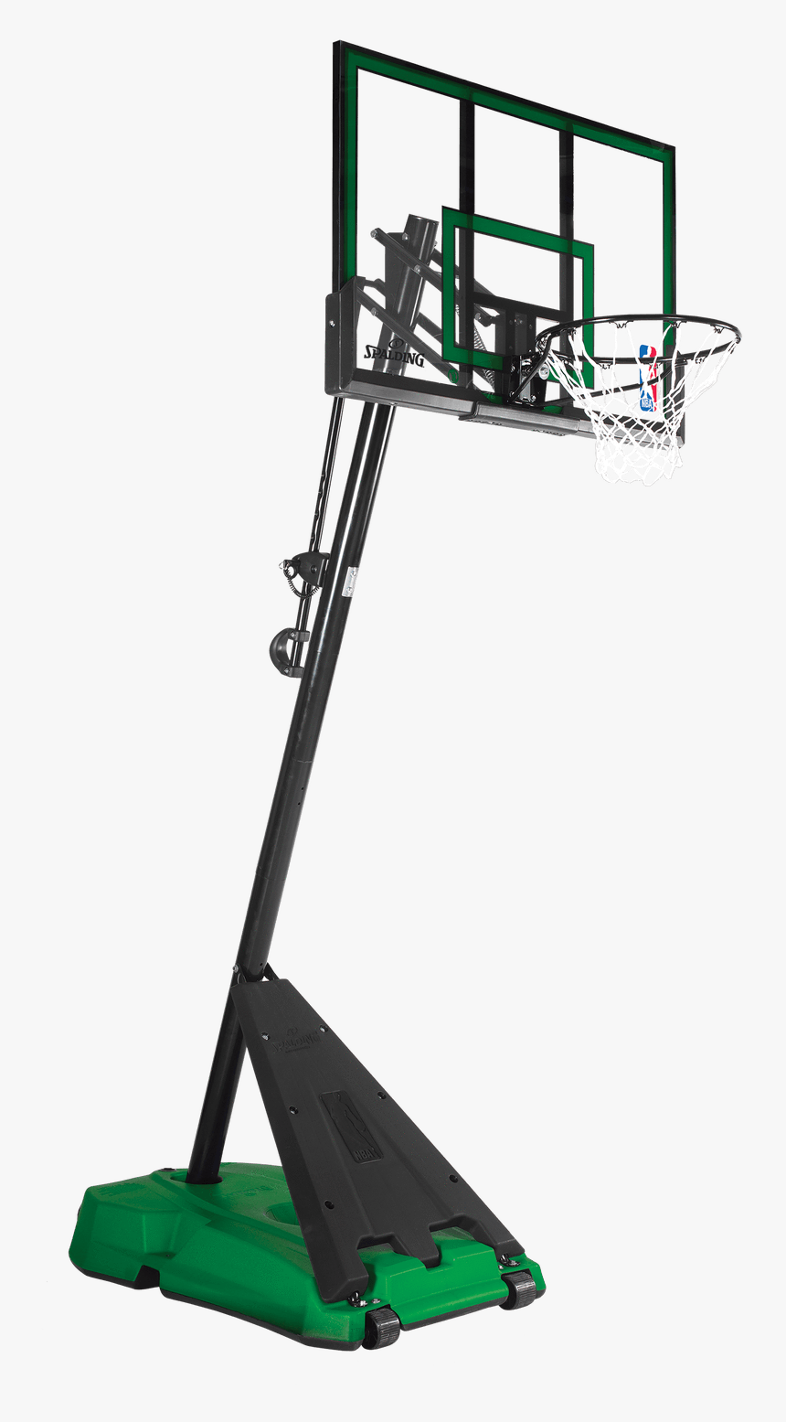 Spalding 54 Angled Basketball Hoop, HD Png Download
