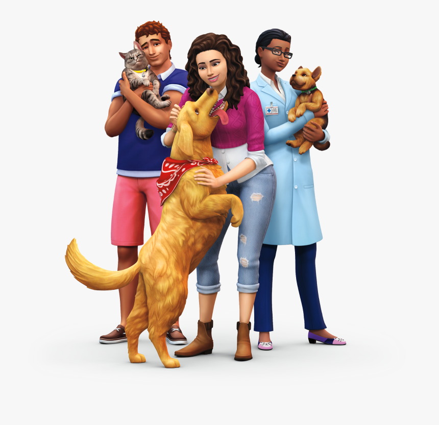 The Sims 4 Cats & Dogs - Sims 4 Cats Dogs, HD Png Download