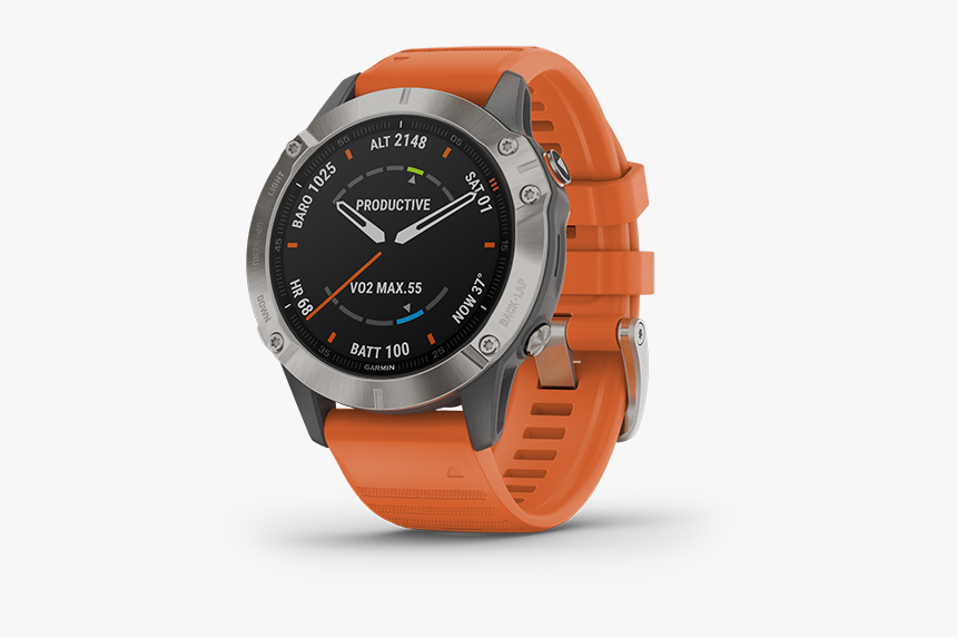Garmin Fenix 6 Pro, HD Png Download