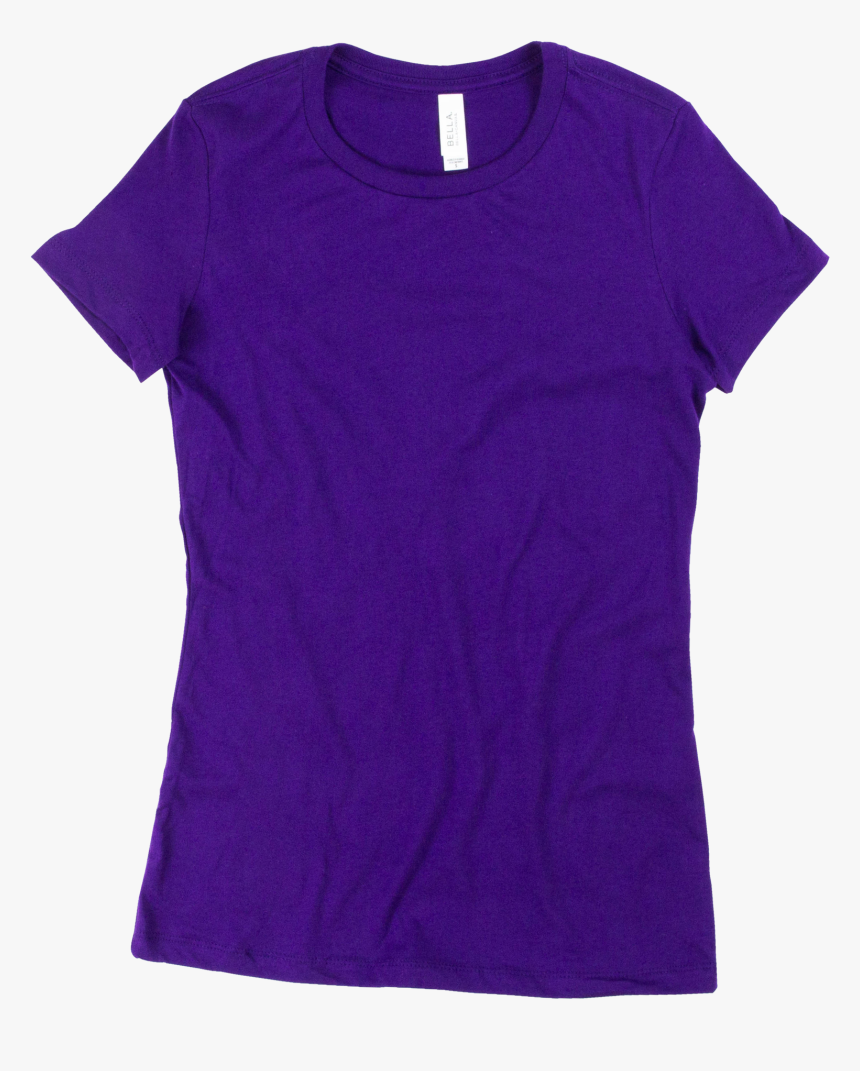 Team Purple - Bella - Purple T Shirts Croptop For Tenagers, HD Png Download