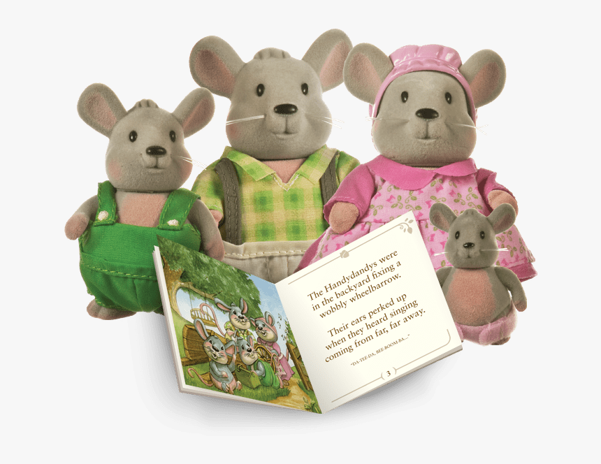 Transparent Mouse Animal Png - Lil Woodzeez Mouse Family, Png Download