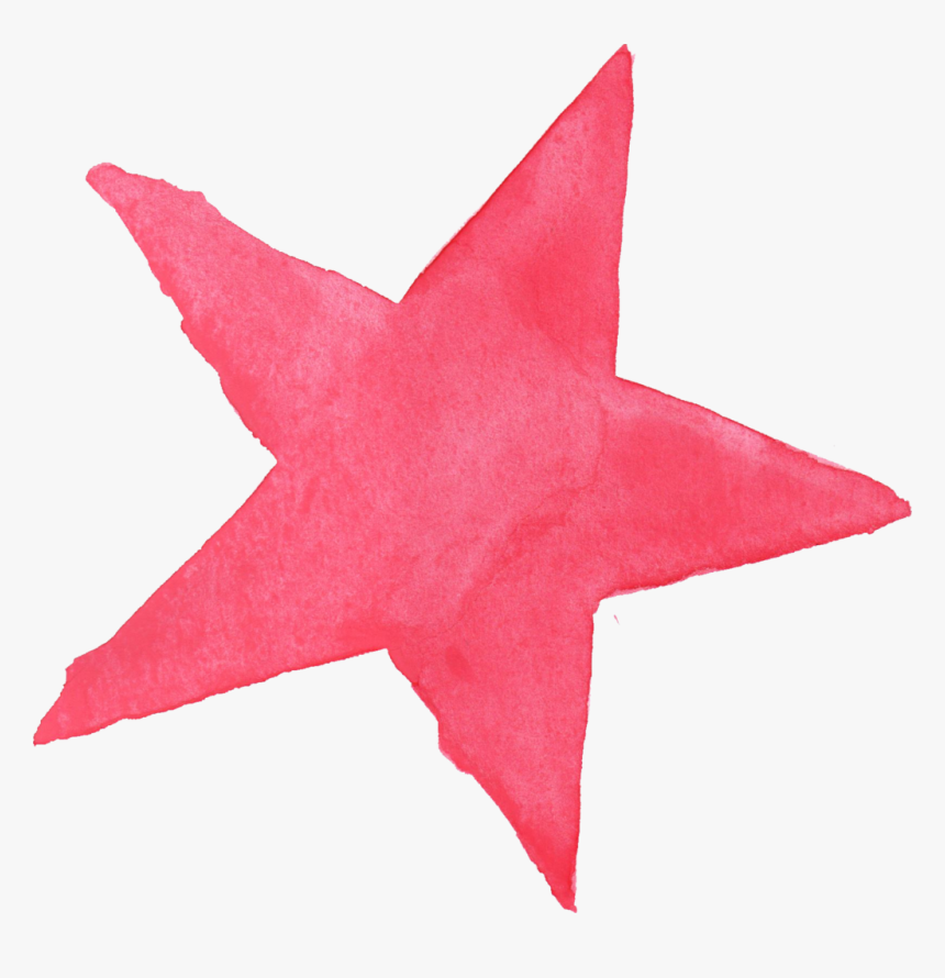 Transparent Pink Star Png - Pink Star Png, Png Download
