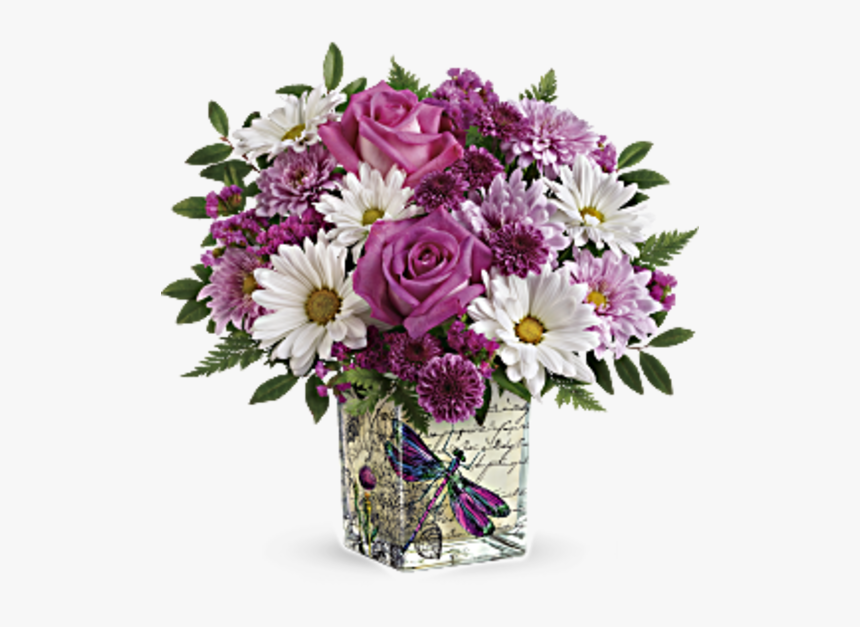 Teleflora S Wild Flower In Flight Bouquet - Wildflower In Flight Teleflora, HD Png Download