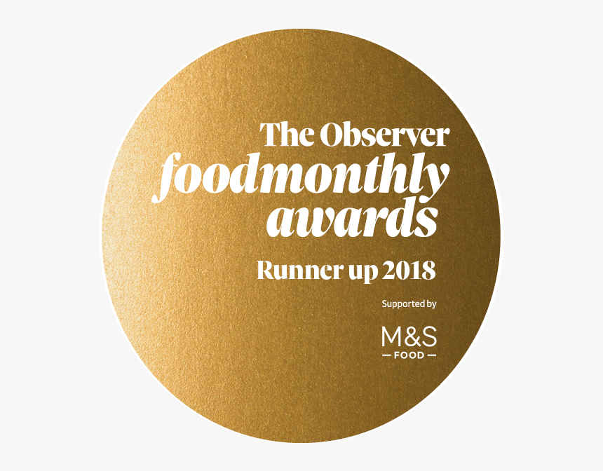 Runner Up Button - Observer Food Monthly Awards, HD Png Download