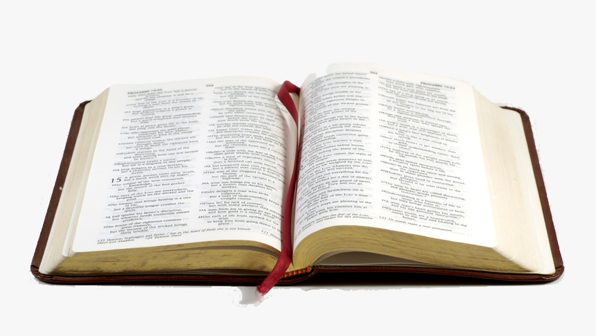Lire La Bible - Open Bible Transparent Background, HD Png Download