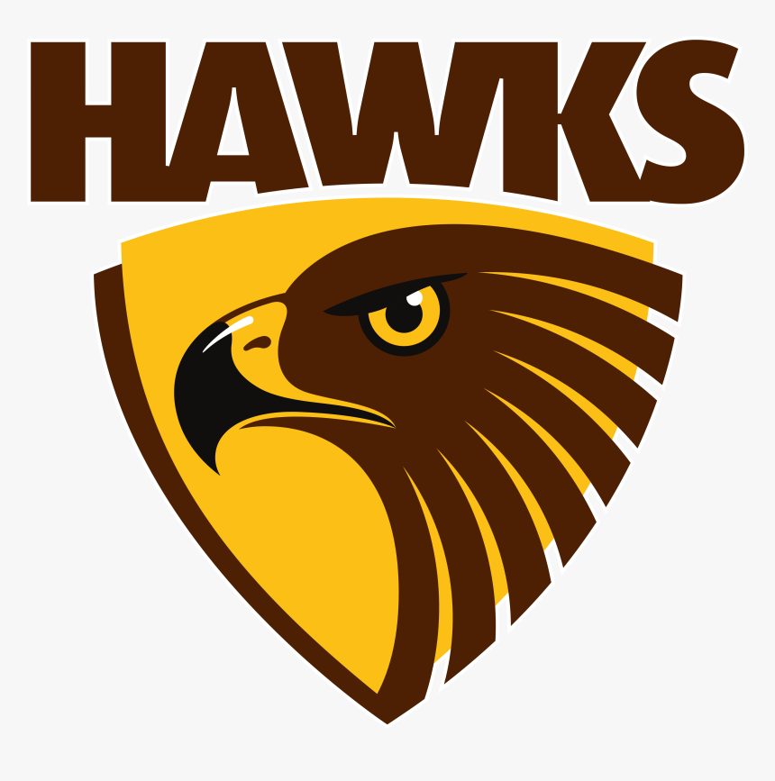 Hawthorn Hawks Fc Logos Download Football Tackle Clip - Hawthorn Football Club Logo, HD Png Download