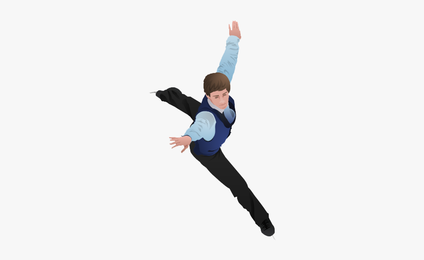 Download Figure Skating Png Photo - Male Figure Skater Clip Art, Transparent Png