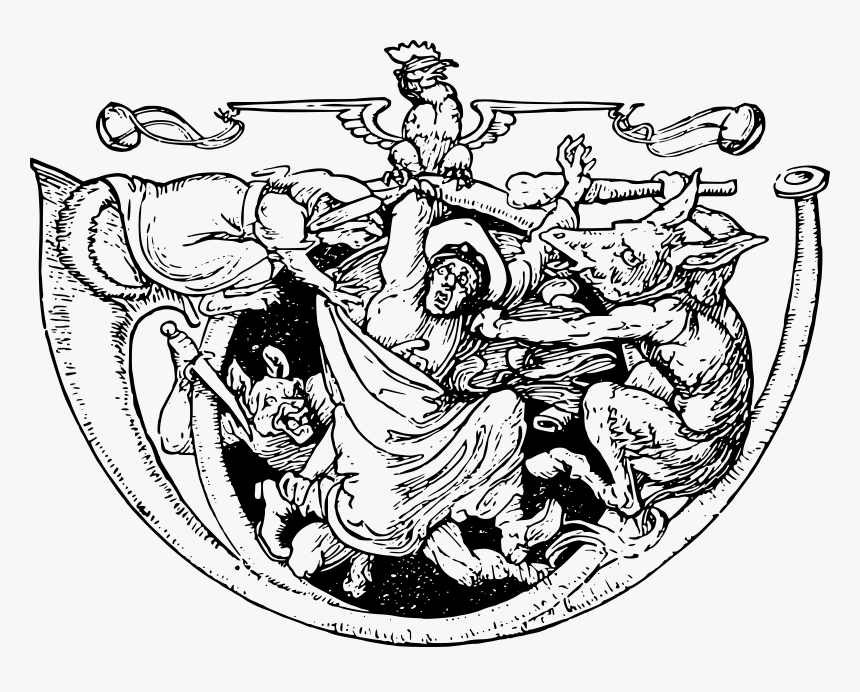 This Free Icons Png Design Of Decorative Divider , - Bremen Town Musicians The Robbers, Transparent Png