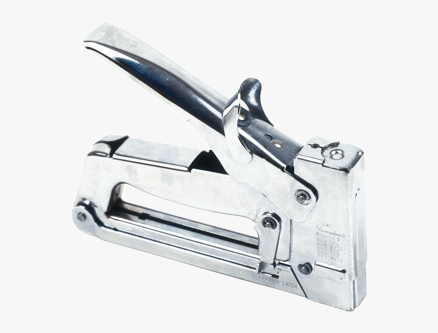 Staple Gun Silver Transparent Background - Staple Gun No Background, HD Png Download