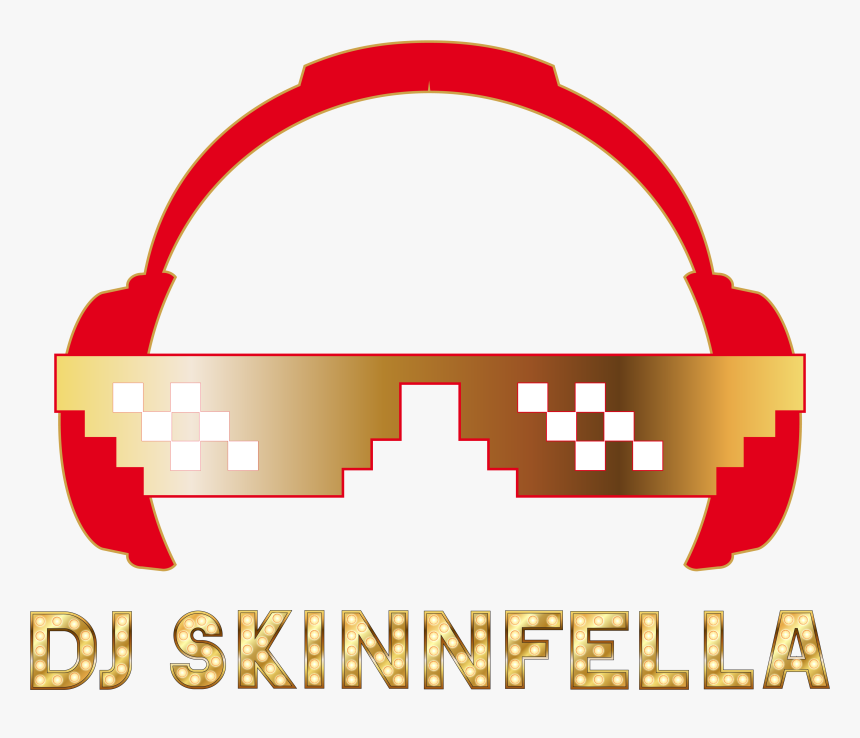 Sound Wave With Headphone , Png Download - Turn Down For What Glasses Png, Transparent Png