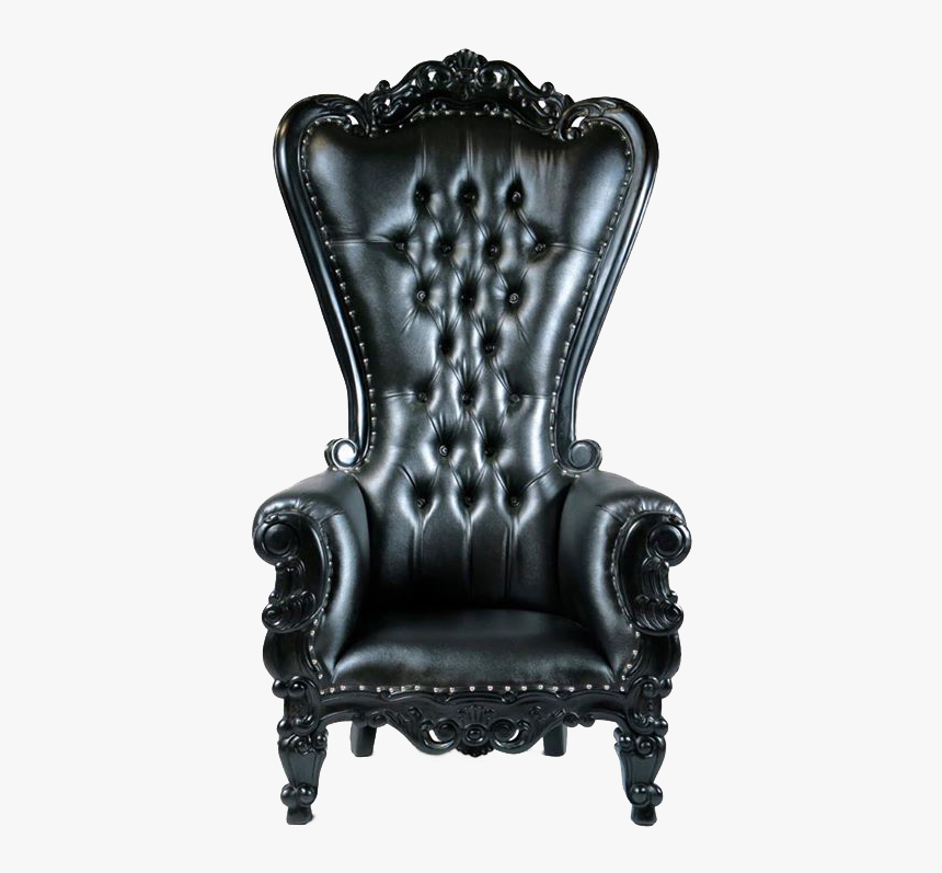 Club Chair Png Picture - Goth Chair Clip Art, Transparent Png