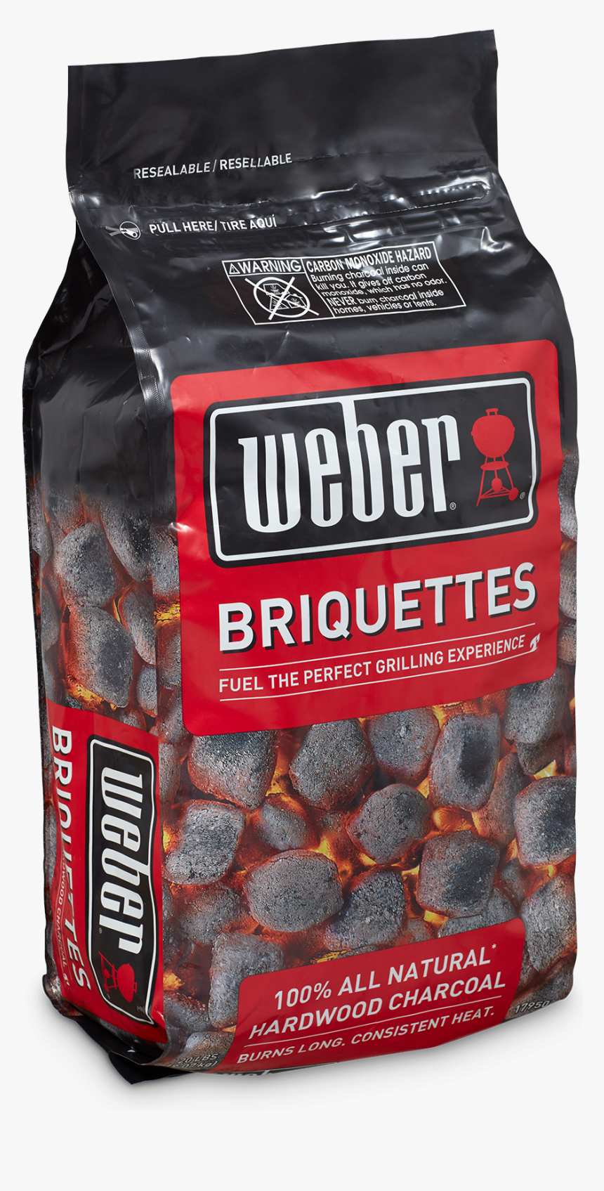 Weber Briquettes View - Weber Briquettes, HD Png Download