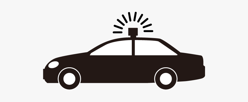 Police Car Clip Art Icone, HD Png Download