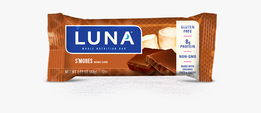 S Mores Flavor Packaging - S Mores Luna Bar, HD Png Download