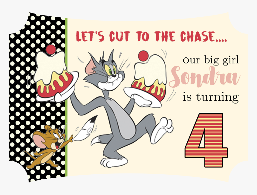Tom Et Jerry Anniversaire, HD Png Download