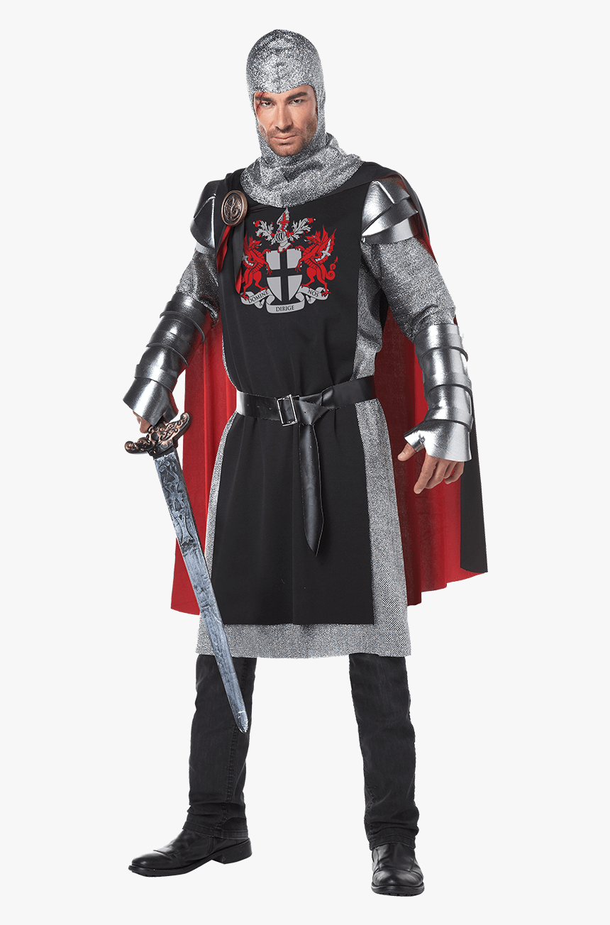 Adult Medieval Knight Costume, HD Png Download