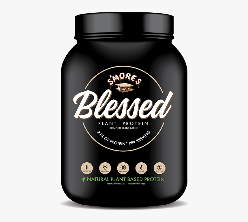 Blessed Protein S Mores 30 Svs - Chocolate, HD Png Download