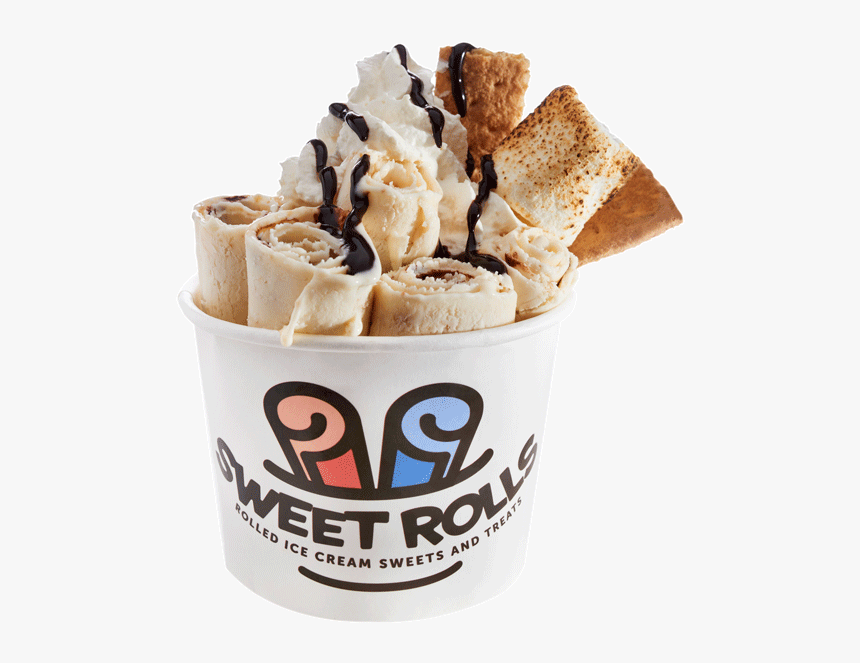 Sweet Rolls Ice Cream Brownie, HD Png Download