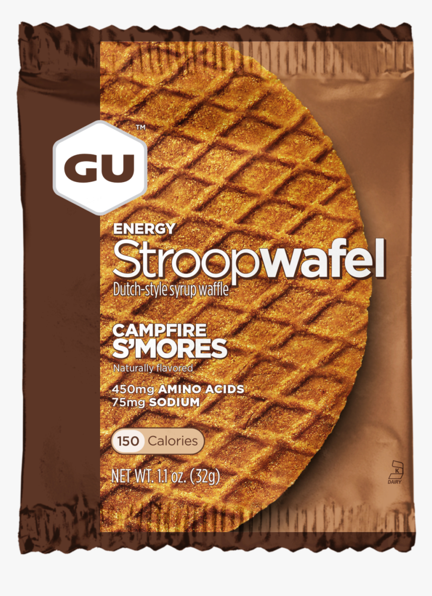 Gu Energy Stroopwafel Coconut, HD Png Download