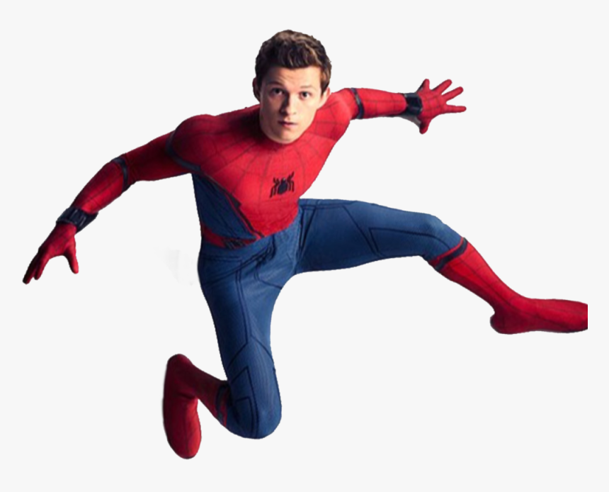 Tomholland Spiderman Spidermanhomecoming Avengers Freet - Transparent Tom Holland Spiderman, HD Png Download