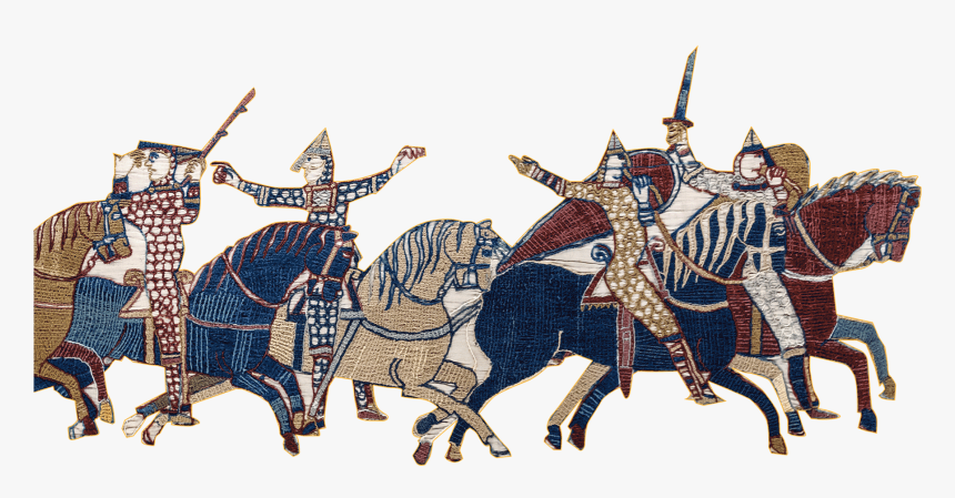 Knights Clipart Medieval War - William The Conqueror Bayeux, HD Png Download