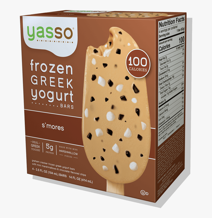 Smores - Yasso Mint Chocolate Chip Bars, HD Png Download