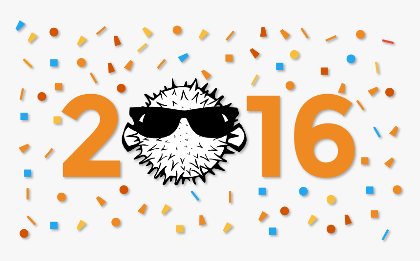 Happy New Year 2016 Png, Transparent Png